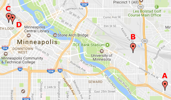 Drinking Establishment Locations